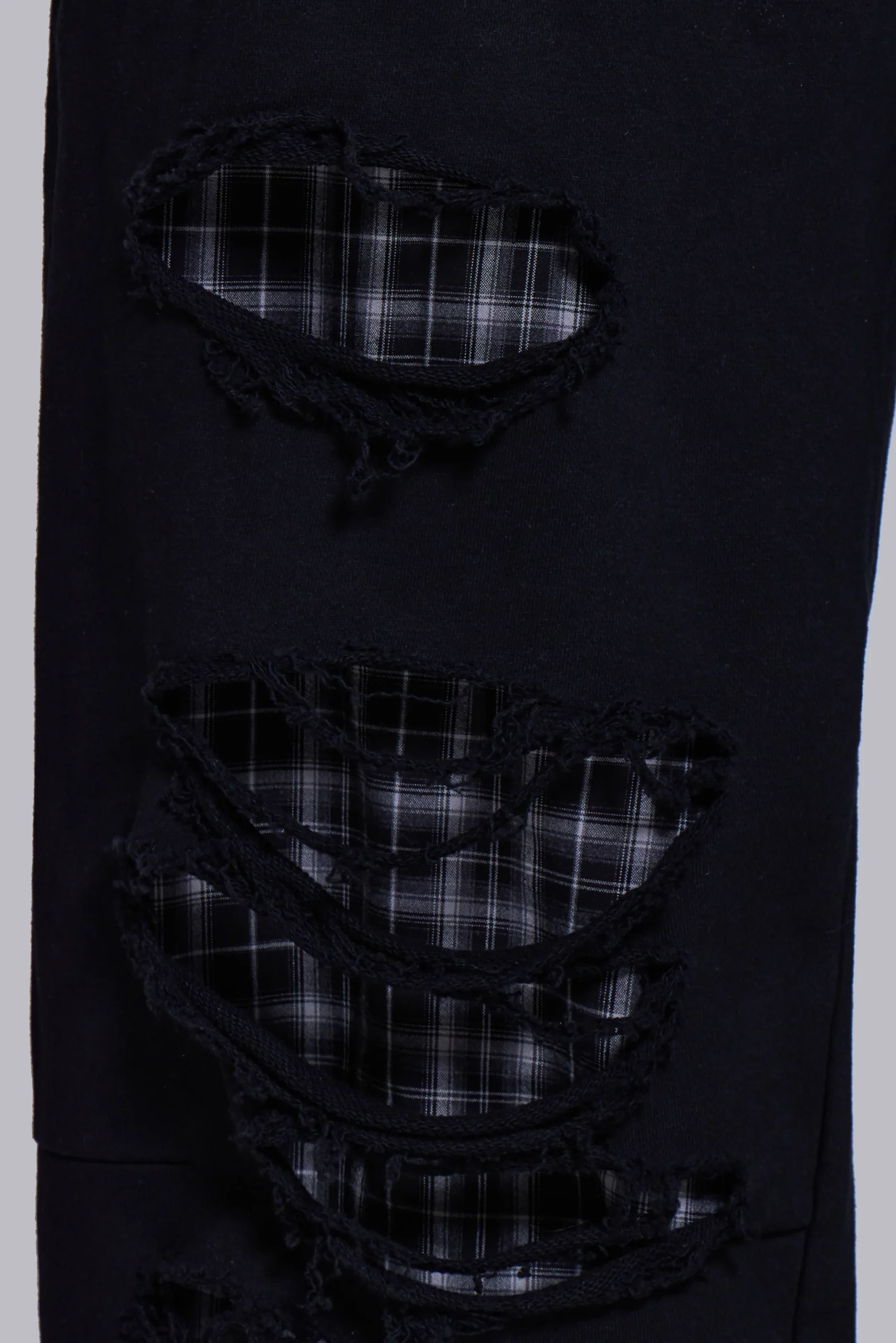 Check Layered Monster Joggers