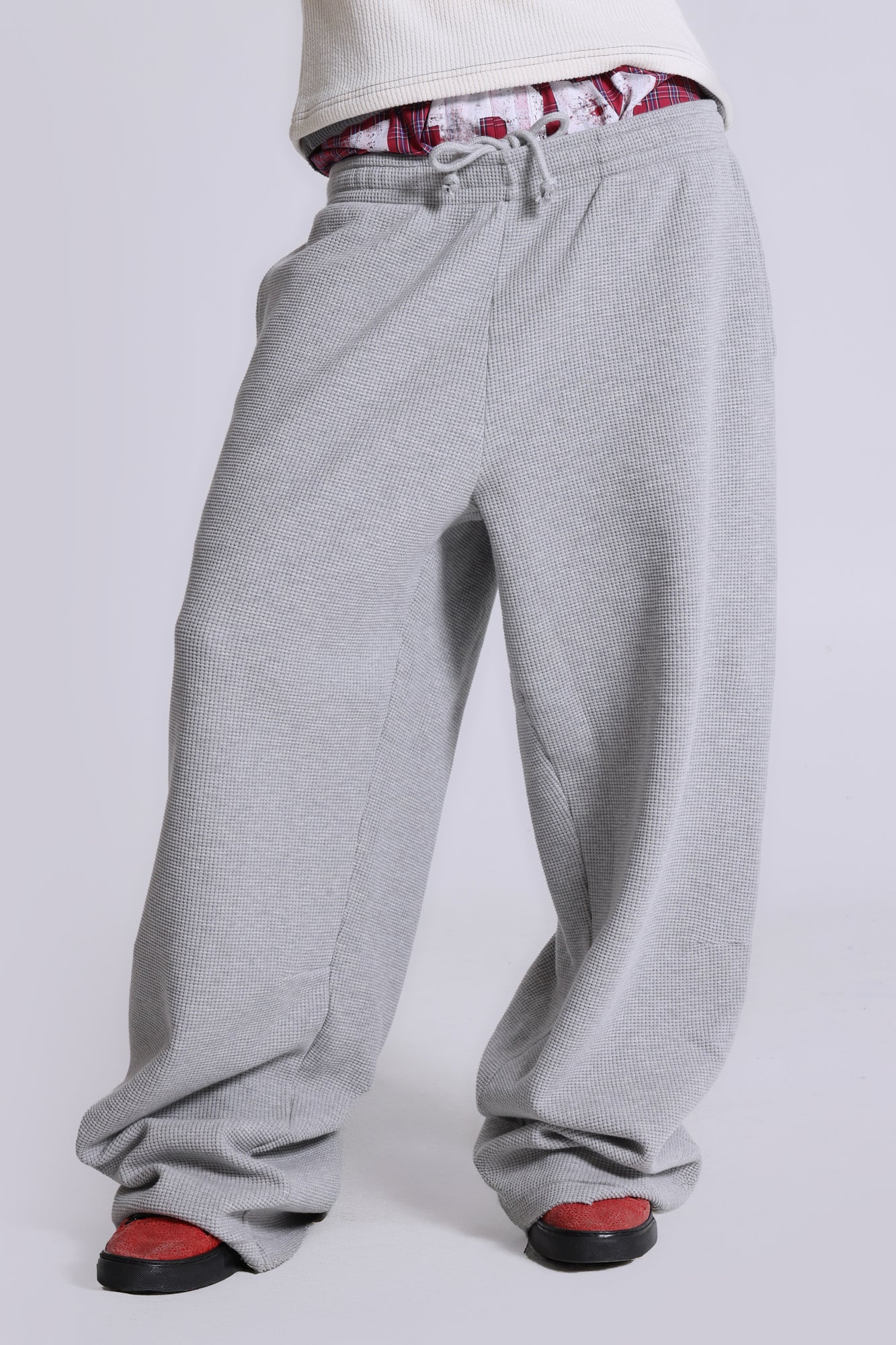 3176-grey-marl-waffle-monster-joggers-2.jpg Grey Marl Waffle Monster Joggers