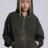 Khaki Oversized Monster Hoodie