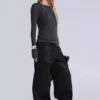 Coated Zip Colossus Jeans