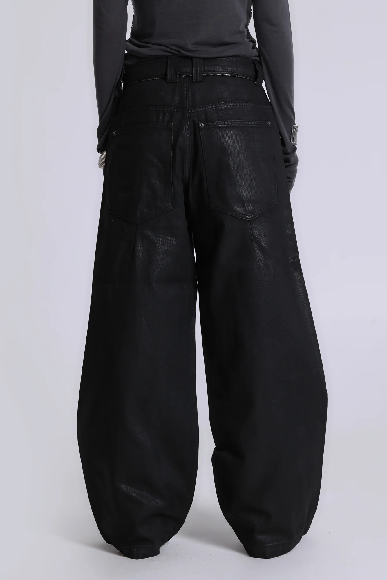 Coated Zip Colossus Jeans