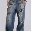 Hidden Camo Ripped XL Colossus Jeans
