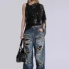 Hidden Camo Ripped XL Colossus Jeans