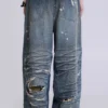 Hidden Camo Ripped XL Colossus Jeans