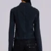 Rebel Military Jacket in Washed Black