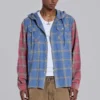 327-checked-button-up-hooded-shirt-1.webp Checked Button-Up Hooded Shirt