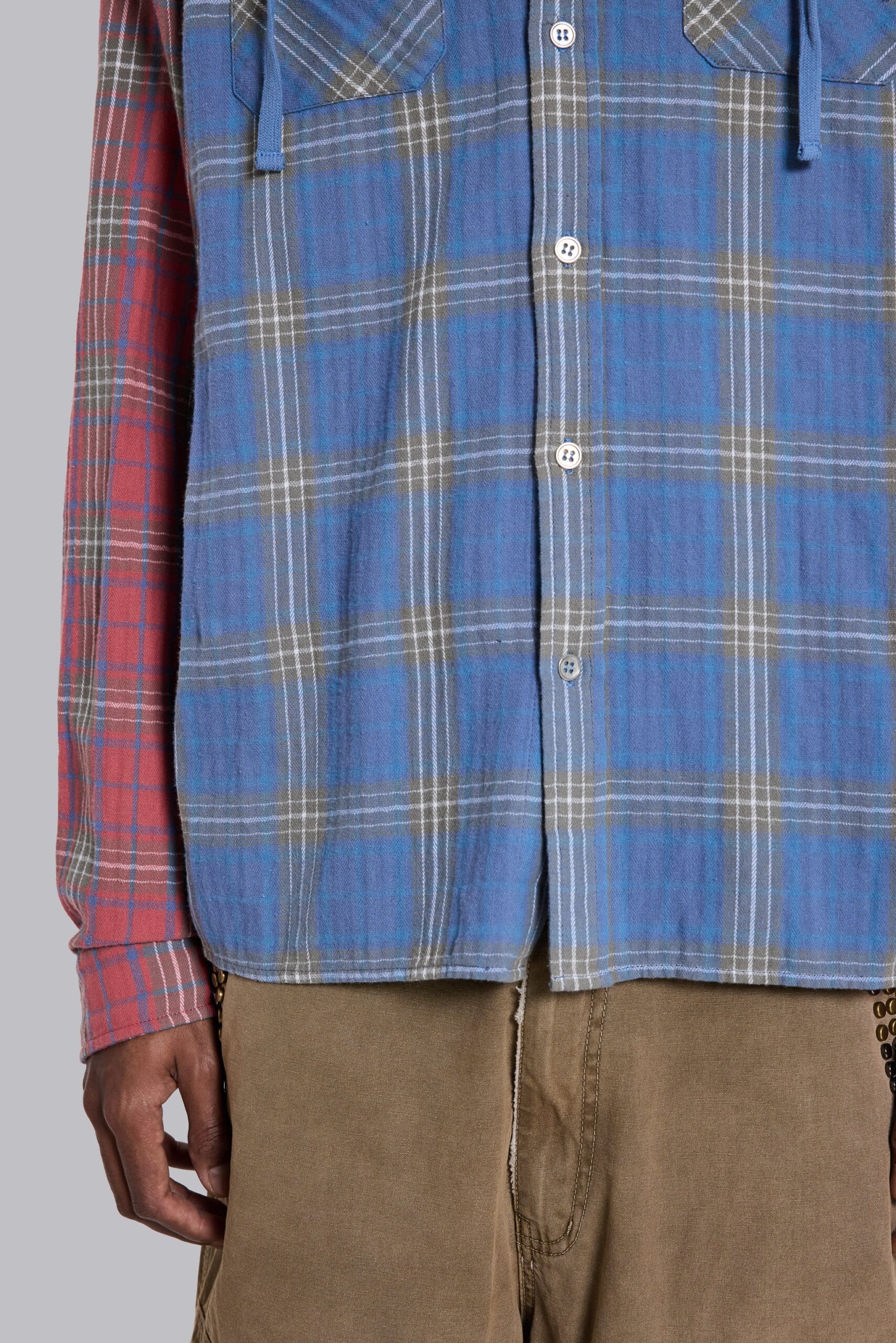 327-checked-button-up-hooded-shirt-10.jpg Checked Button-Up Hooded Shirt