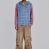 327-checked-button-up-hooded-shirt-2.webp Checked Button-Up Hooded Shirt