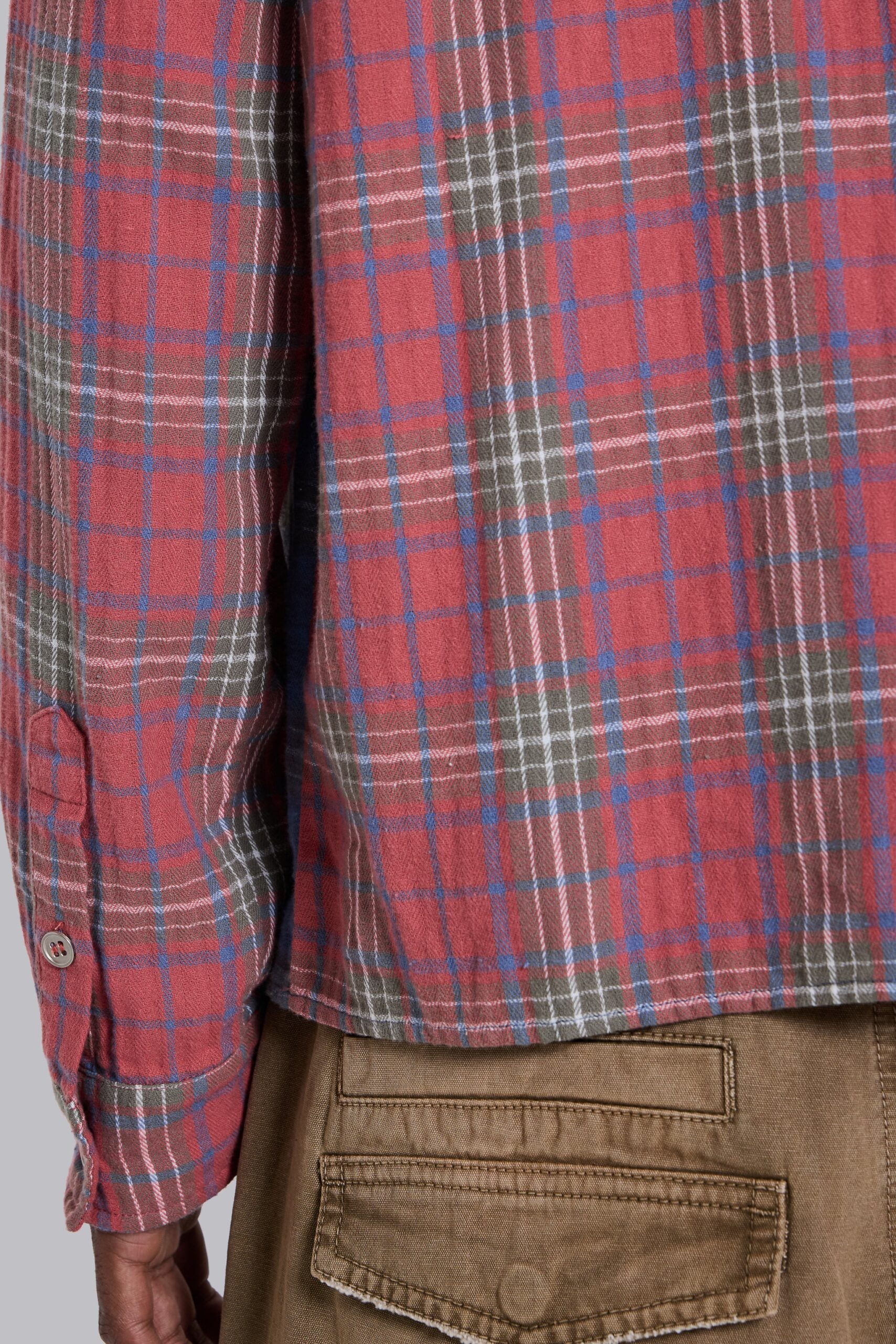 327-checked-button-up-hooded-shirt-7.jpg Checked Button-Up Hooded Shirt
