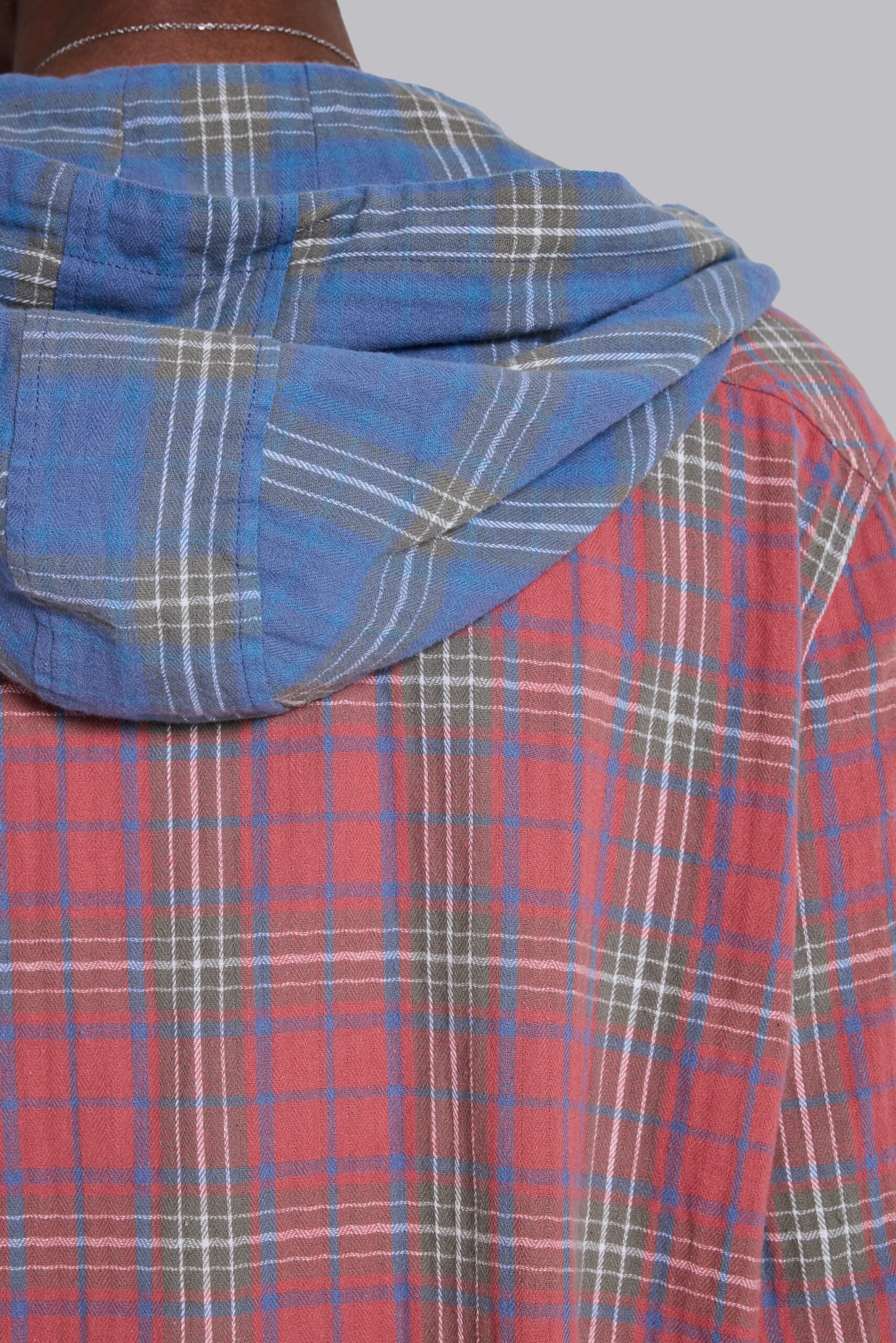 327-checked-button-up-hooded-shirt-8.jpg Checked Button-Up Hooded Shirt