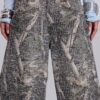 Needle Punch Woodland Camo Colossus Jeans