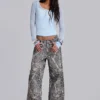 Needle Punch Woodland Camo Colossus Jeans