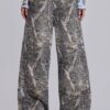 Needle Punch Woodland Camo Colossus Jeans