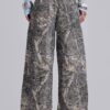 Needle Punch Woodland Camo Colossus Jeans