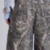 Needle Punch Woodland Camo Colossus Jeans