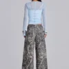 Needle Punch Woodland Camo Colossus Jeans