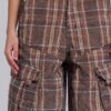 Brown Check Cadet Shorts