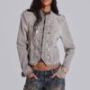 Rebel Military Jacket in Clay