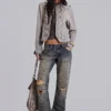 Rebel Military Jacket in Clay