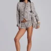 Rebel Military Jacket in Clay