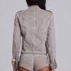 Rebel Military Jacket in Clay