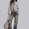 Rebel Military Jacket in Clay