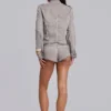 Rebel Military Jacket in Clay