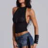 3509-el-topo-fringe-denim-hotpants-4.webp El Topo Fringe Denim Hotpants