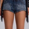 3509-el-topo-fringe-denim-hotpants-5.jpg El Topo Fringe Denim Hotpants