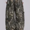 Woodland Camo Parachute Pants