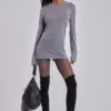 3594-grey-marl-mist-mini-dress-3.webp Grey Marl Mist Mini Dress