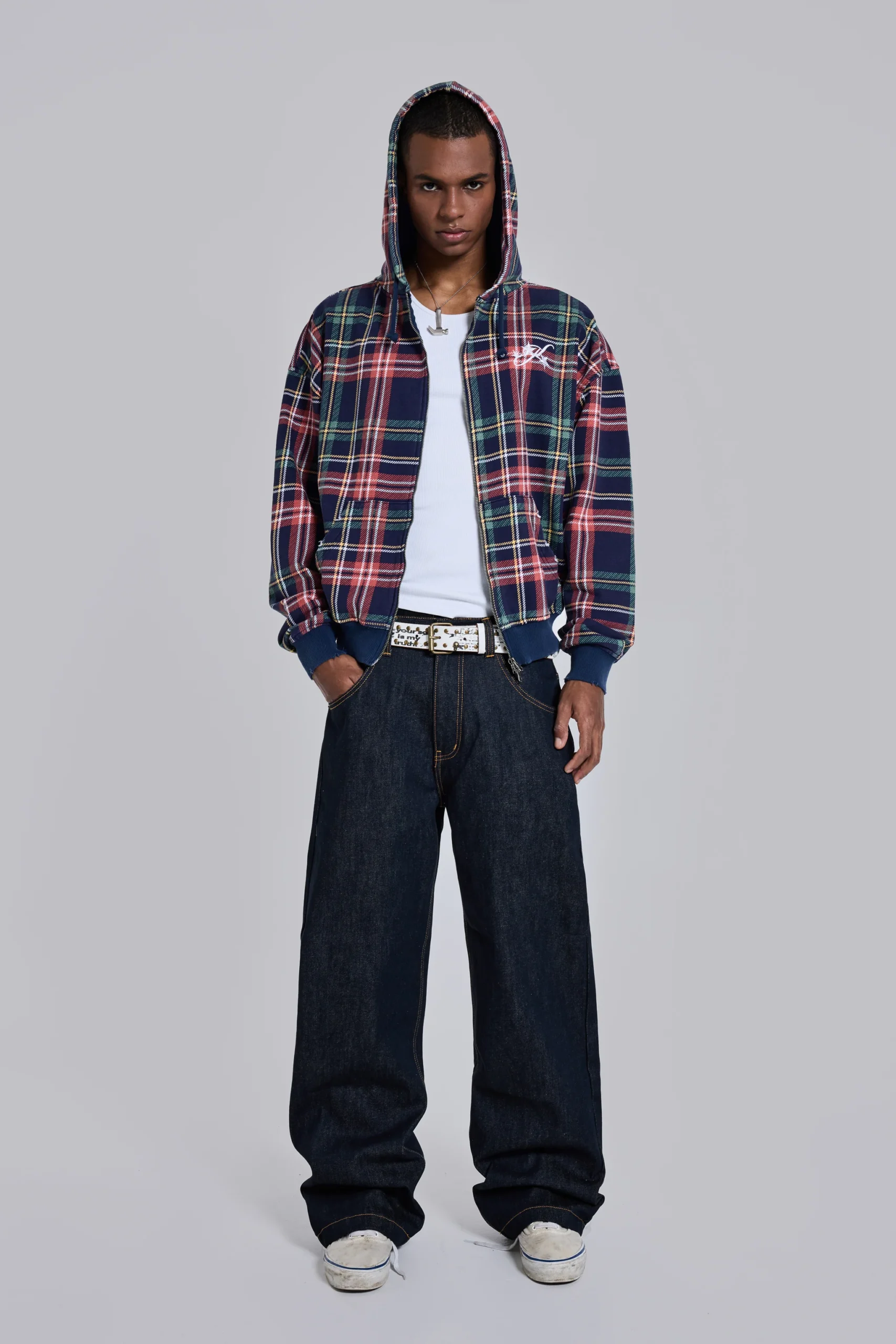 367-adrenaline-checked-zip-hoodie-3.webp Adrenaline Checked Zip Hoodie