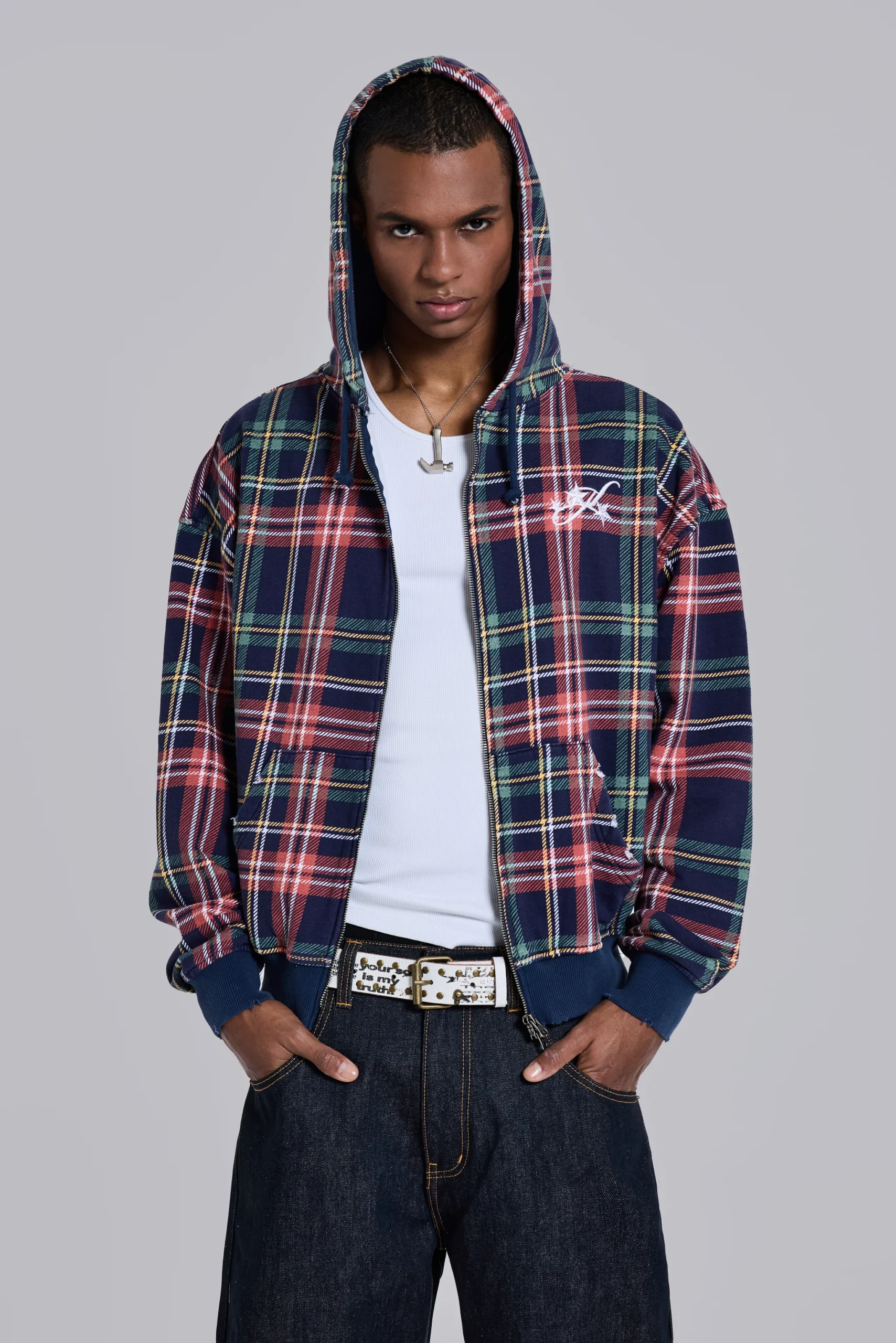 367-adrenaline-checked-zip-hoodie-6.webp Adrenaline Checked Zip Hoodie