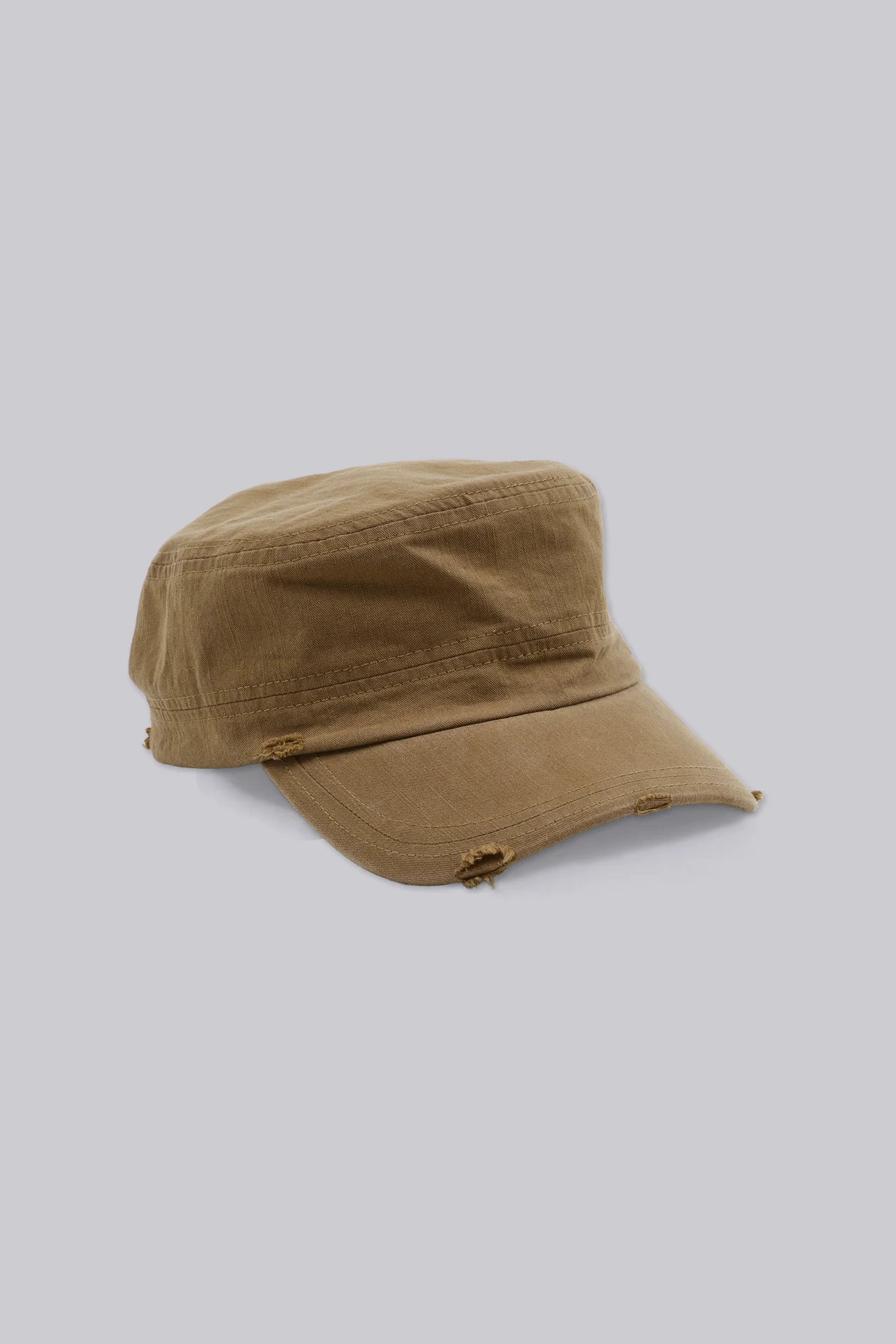 3703-vintage-tan-cadet-cap-1.webp Vintage Tan Cadet Cap