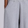 Monster 3/4 Grey Marl Shorts