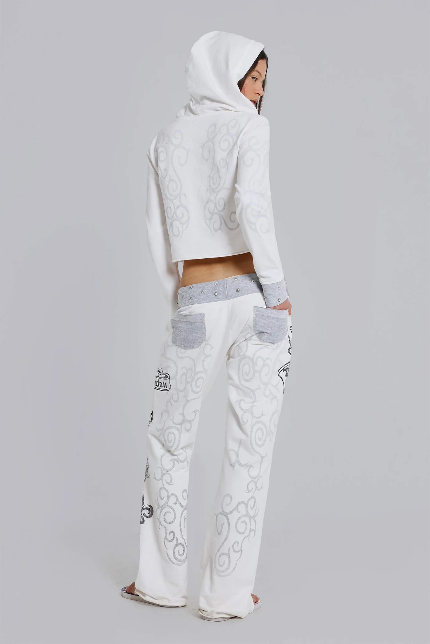 Rock Revival Graphic Studded Joggers