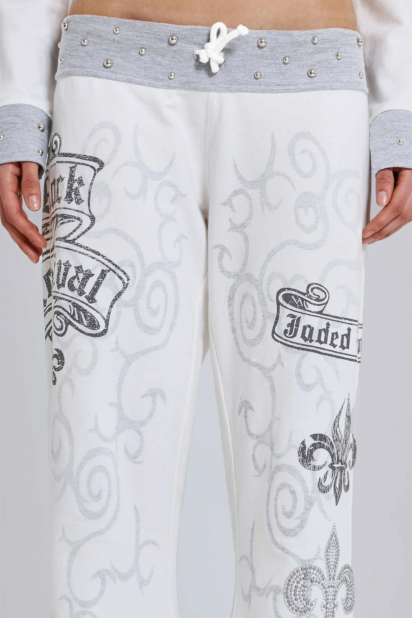 Rock Revival Graphic Studded Joggers