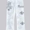 Rock Revival Graphic Studded Joggers