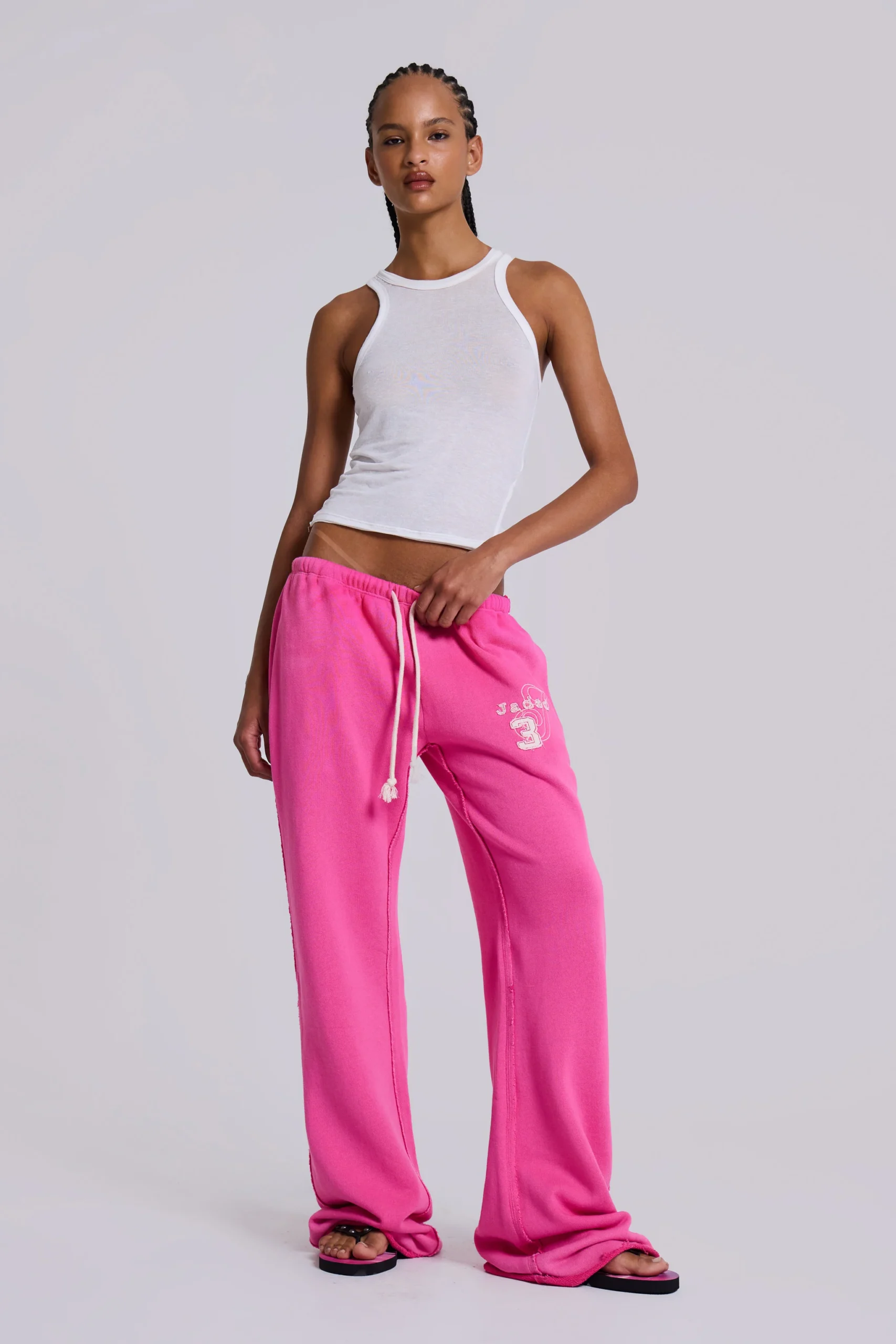4069-cleo-slouchy-bootcut-jogger-in-pink-6.webp Cleo Slouchy Bootcut Jogger in Pink