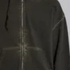 Khaki Oversized Monster Hoodie