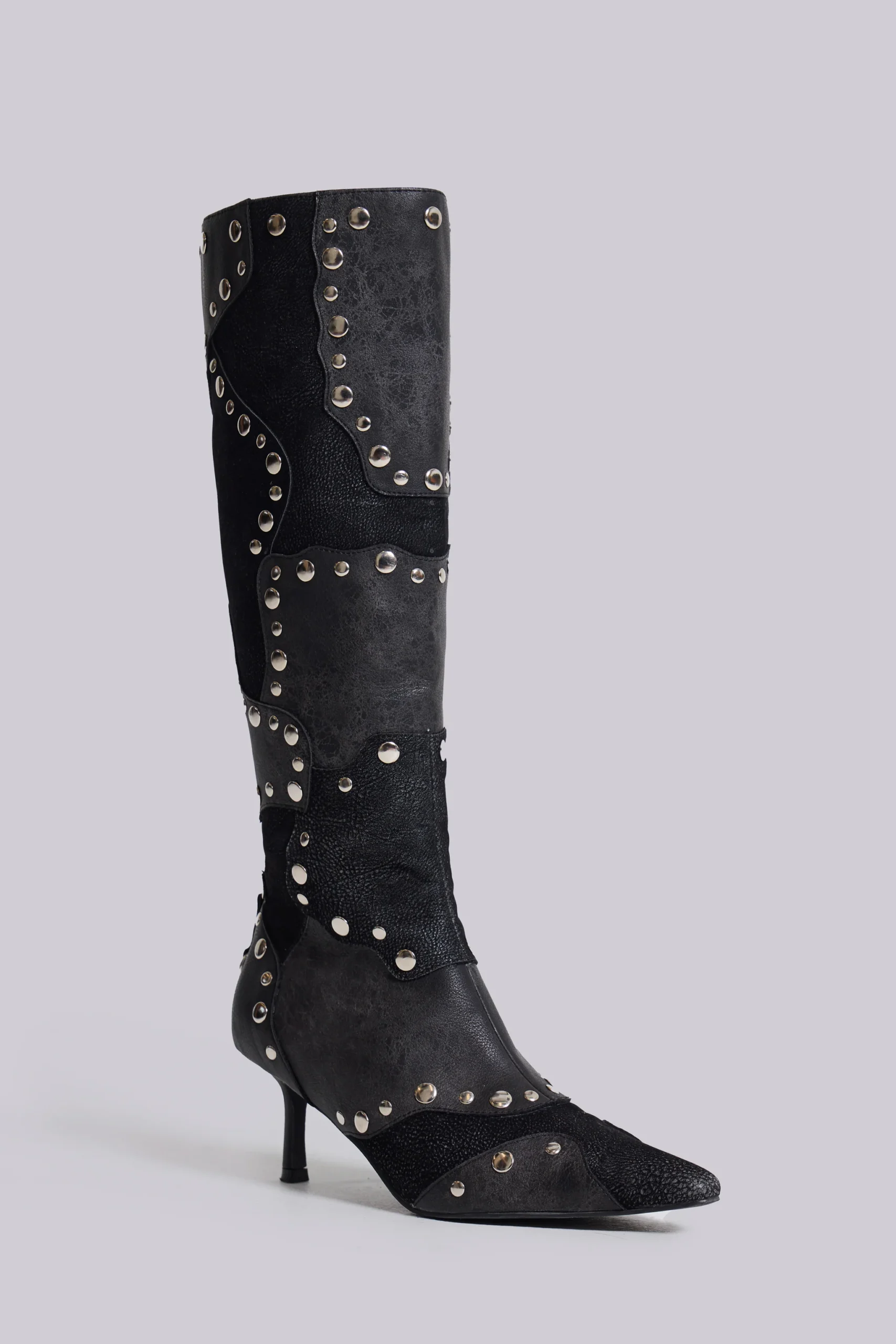4097-shadow-studded-knee-high-boot-3.webp Shadow Studded Knee-High Boot