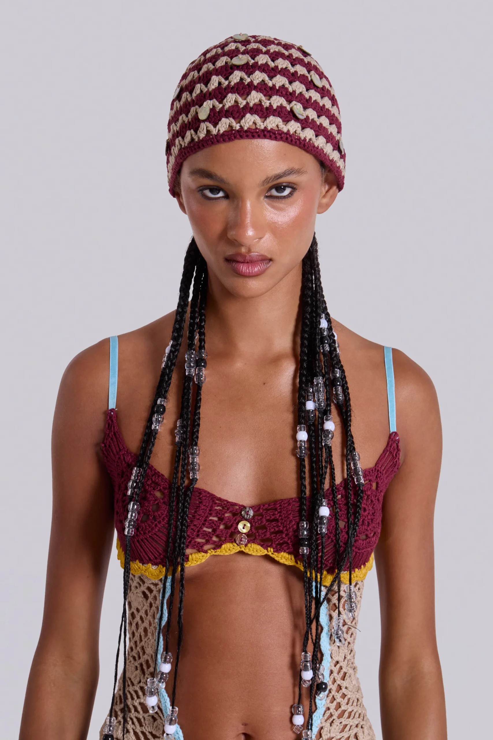 Kalani Crochet Shell Hat