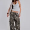 Woodland Camo Parachute Pants