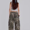 Woodland Camo Parachute Pants
