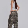 Woodland Camo Parachute Pants