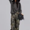 Woodland Camo Parachute Pants