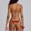 Caelie Rhinestone Bikini Bottoms