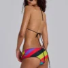 Freda Stripe Triangle Bikini Top