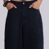 Black Pinstripe XL Colossus Jeans