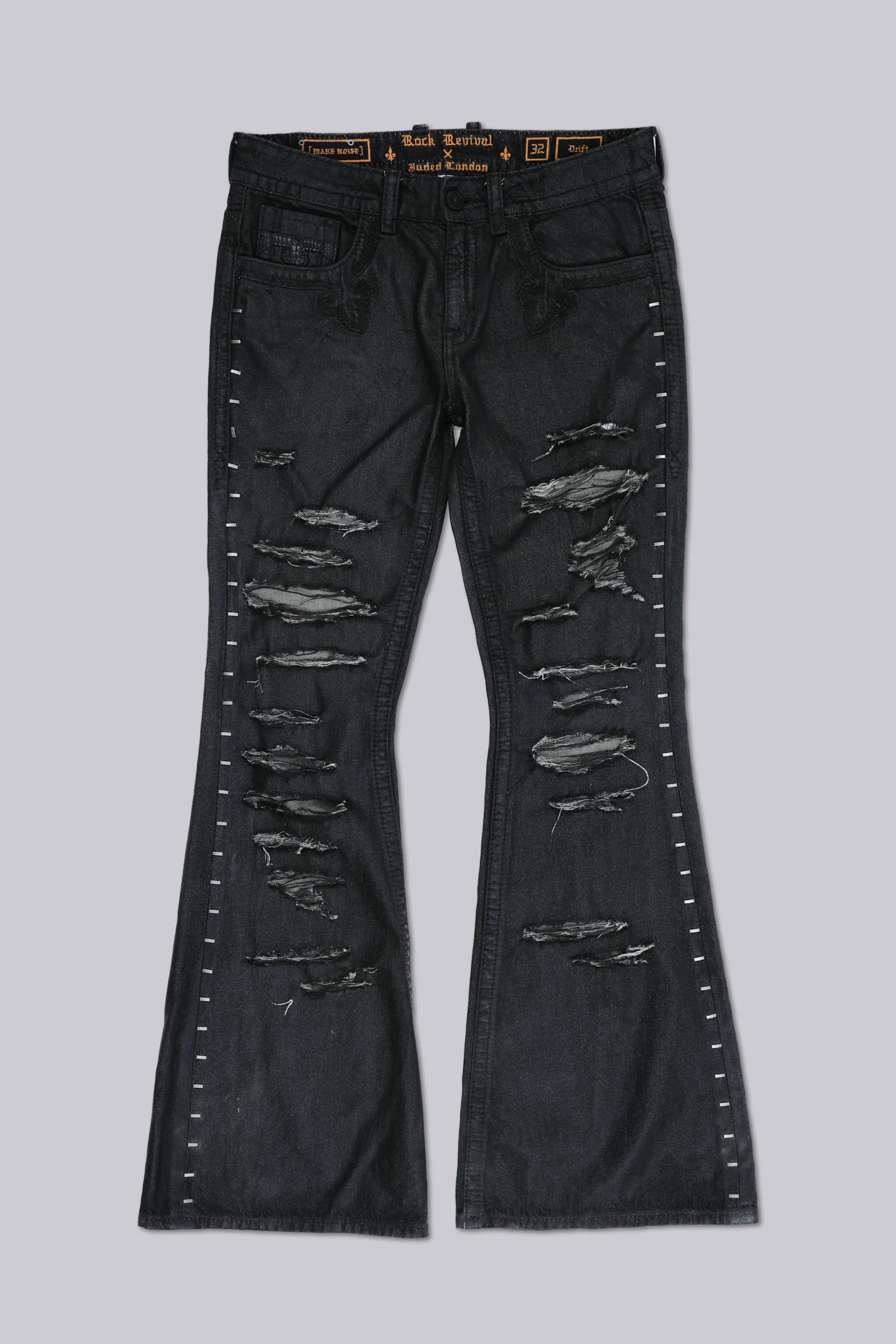 Rock Revival Staple Wax Bootcut Jeans